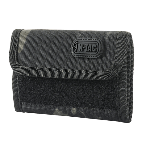 M-Tac Pung med Patch Panel Elite Gen. II i slidstærkt Oxford og Cordura 500D, designet til kontanter og kortopbevaring.