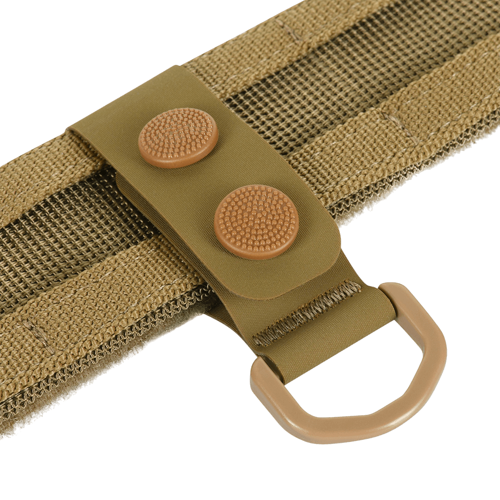 M-Tac Sæt af 2 – Duty Belt Keepers med D-ring til taktiske bælter, robust konstruktion, ideel til politi og sikkerhedspersonale.