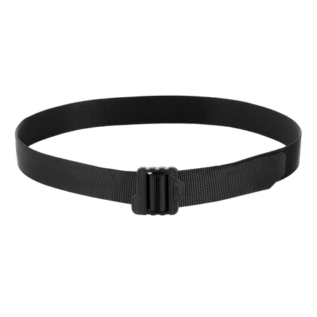 Sort M-Tac Lite Tactical Bælte Gen.II i nylon med polyamid spænde, velegnet til daglig brug, trækstyrke 160 kg, bredde 40 mm.