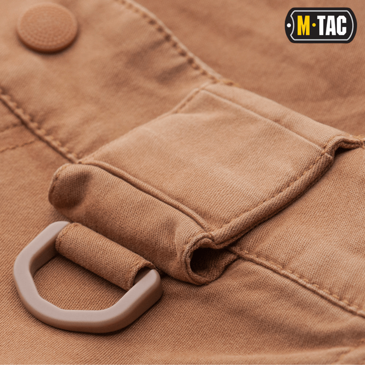 M-Tac Bukser Aggressor Vintage detalje af stof og hardware