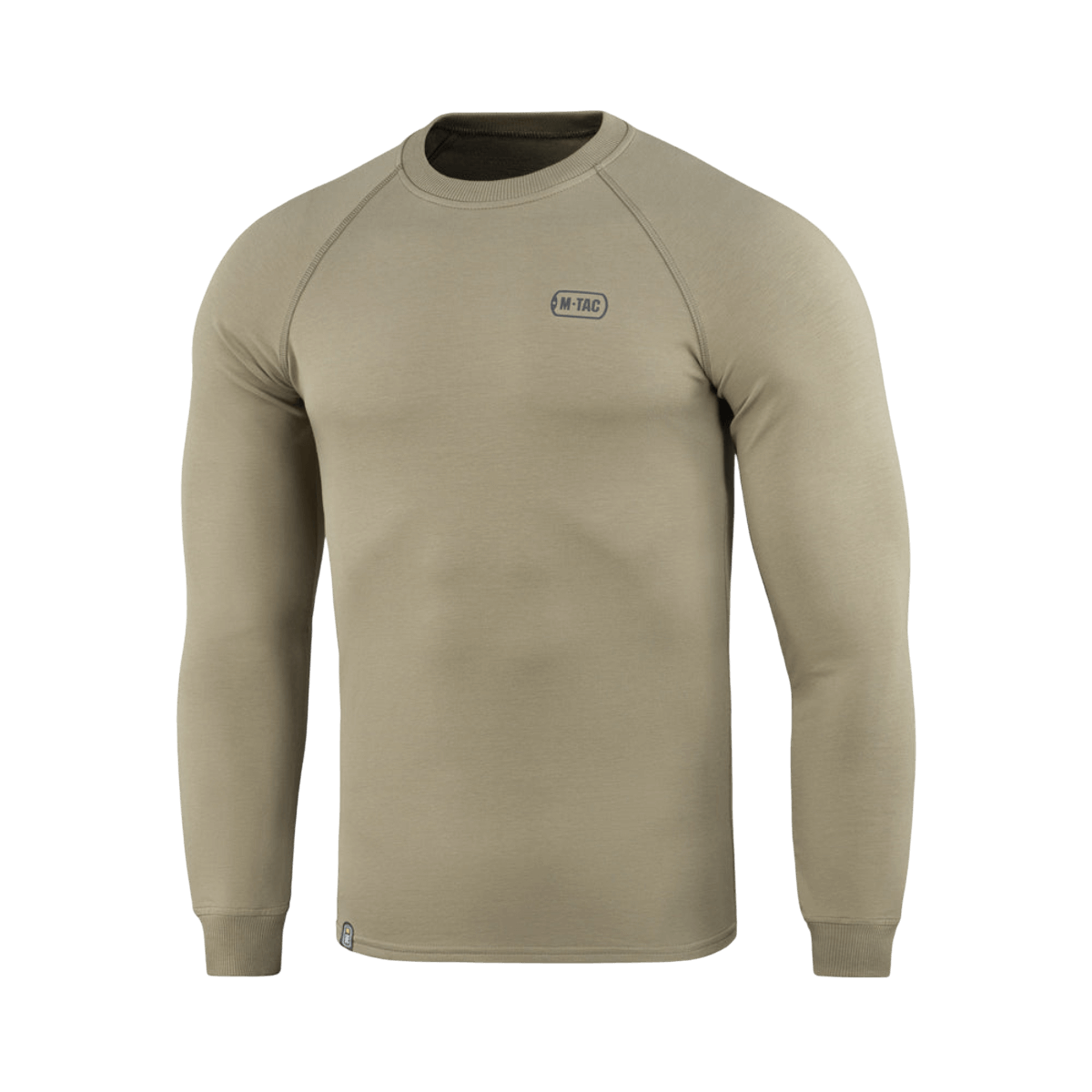 M-Tac Raglan Athlete sweatshirt med rund hals og raglanærmer i coyote farve, perfekt til sport og hverdag.
