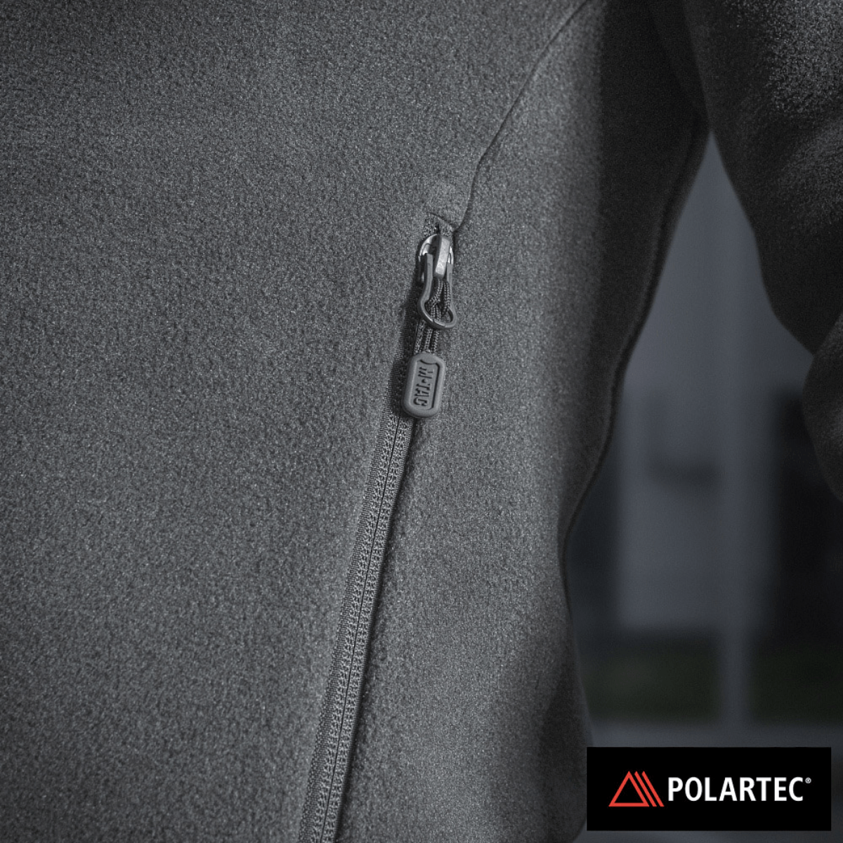 M-Tac Nord Polartec Fleecejakke med lynlås, fremstillet af Polartec® 200 Series fleece, stil og funktionalitet.