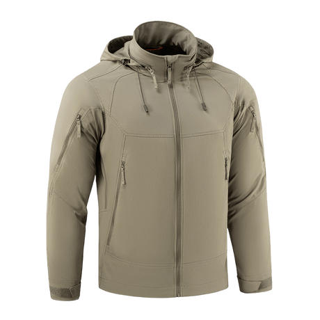 M-Tac Flash Jakke i letvægtsdesign, ideel til vandreture og sport, uden velcrofelter, let at kombinere med fleece eller termoundertøj.