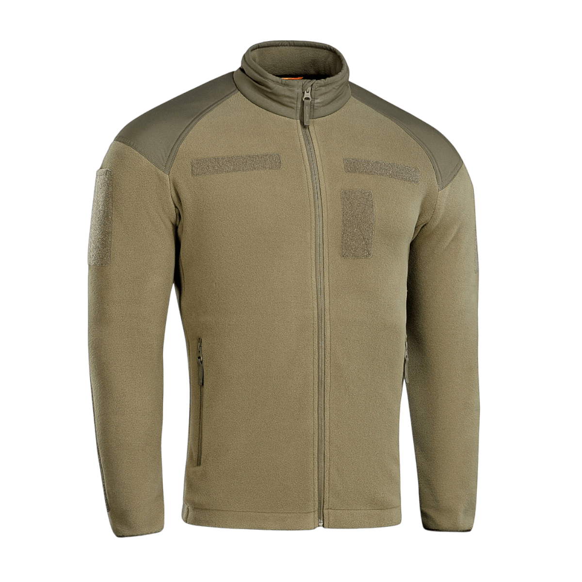 M-Tac Combat Fleece Jakke - Vindbestandig jakke af Himates fleece, let og åndbar til udendørs aktiviteter. 100% polyester, let at vaske.