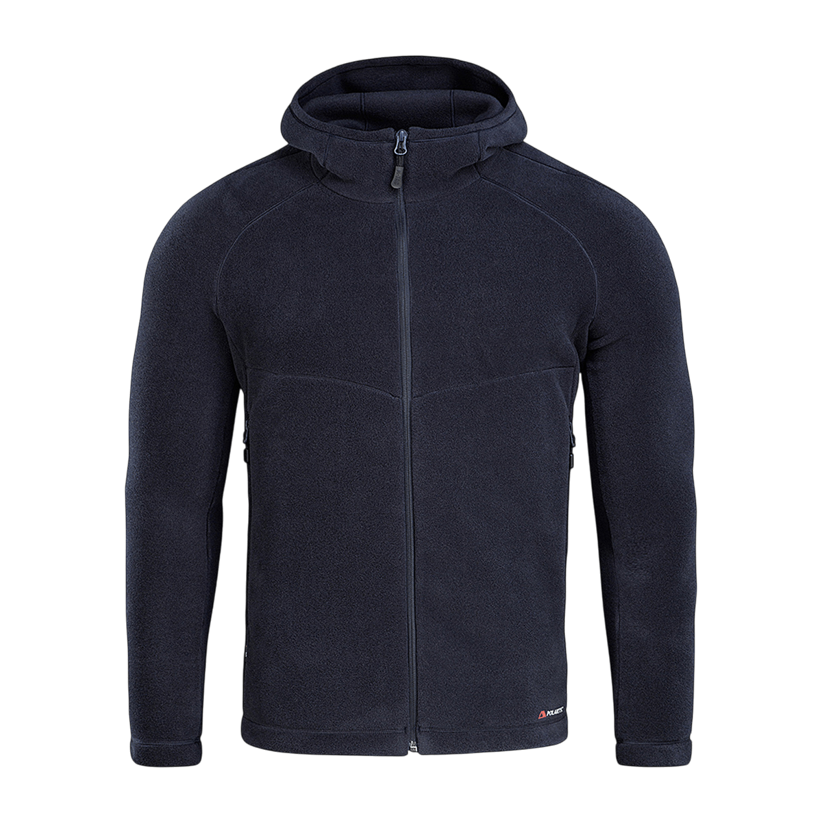 M-Tac Sprint Fleece Sweatshirt Polartec hættetrøje i sort med Polartec® 200 Series materiale, holdbar og varm