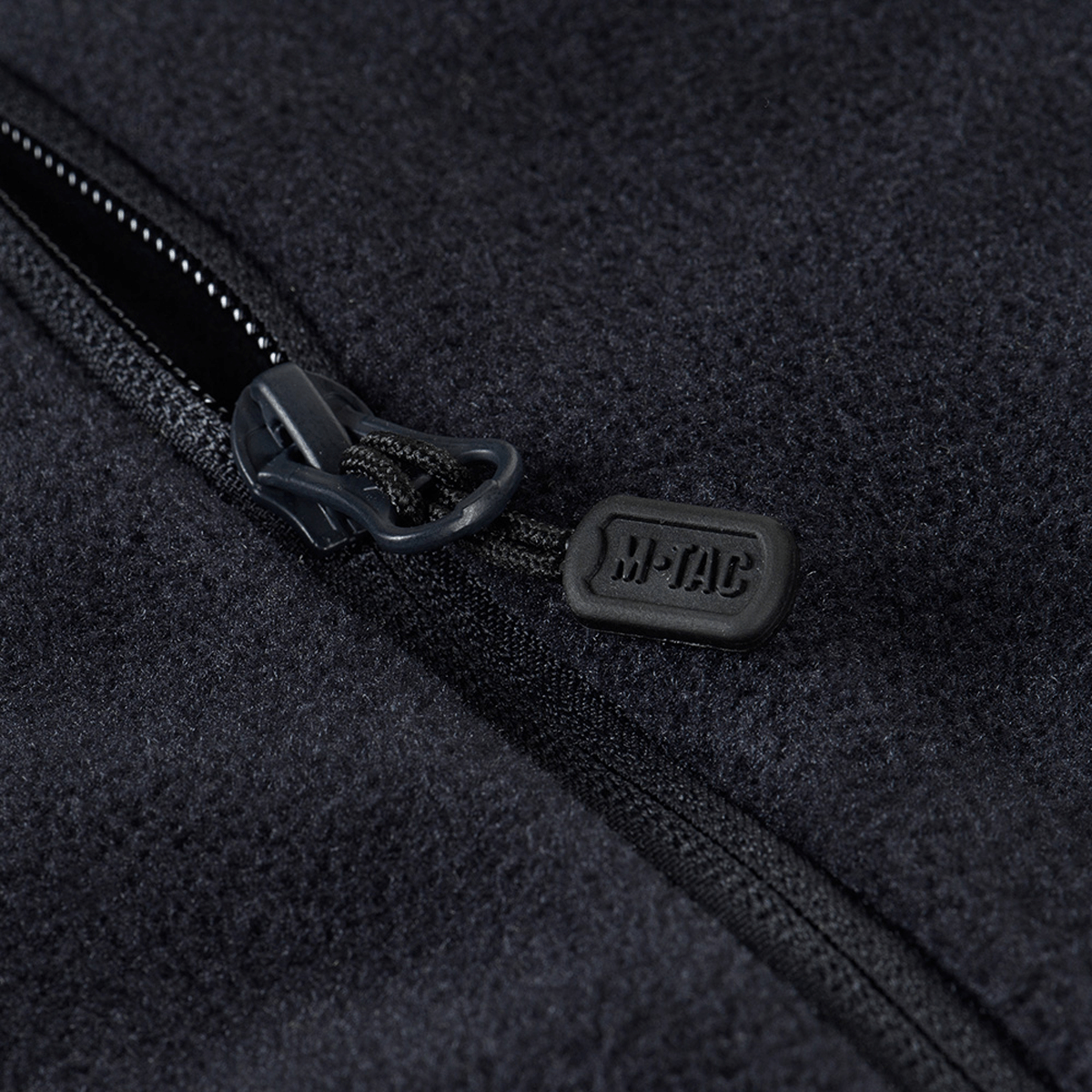 Mørk M-Tac Sprint Fleece Sweatshirt Polartec lynlåsdetalje med holdbart materiale.