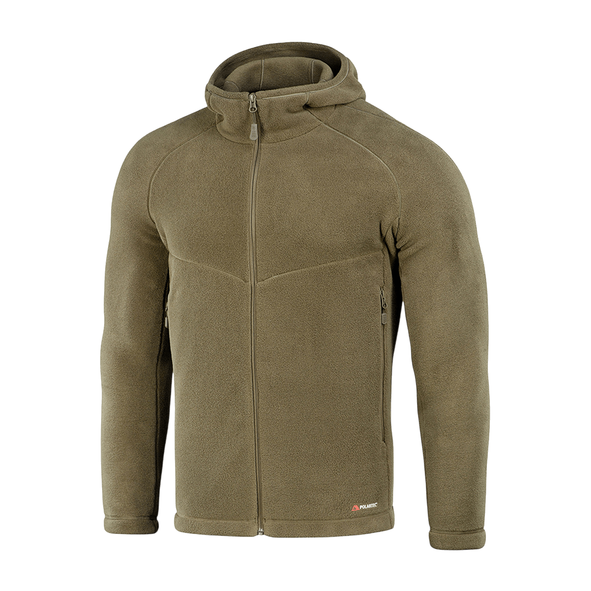 M-Tac Sprint Fleece Sweatshirt Polartec i grøn, stilren hættetrøje til komfort og holdbarhed. Fremstillet af Polartec® 200 Series fleece.