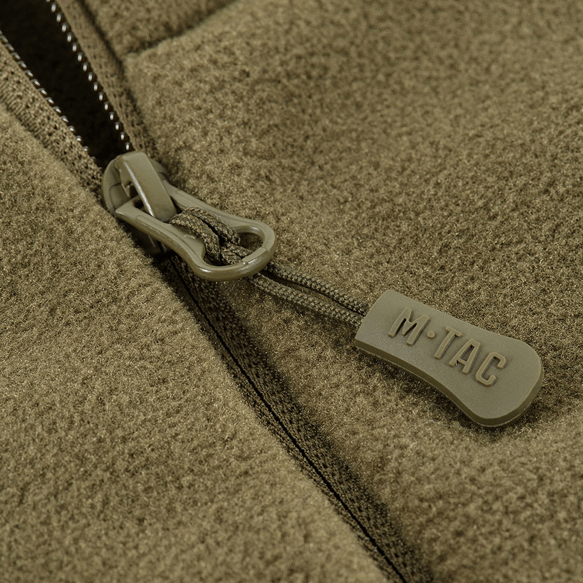 M-Tac Sprint Fleece Sweatshirt Polartec lynlås detalje med holdbart fleece-materiale