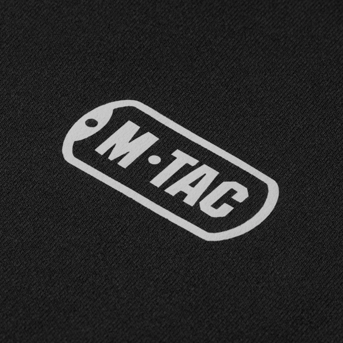M-Tac logo på en sort M-Tac Shadow Polartec Fleece Sweatshirt