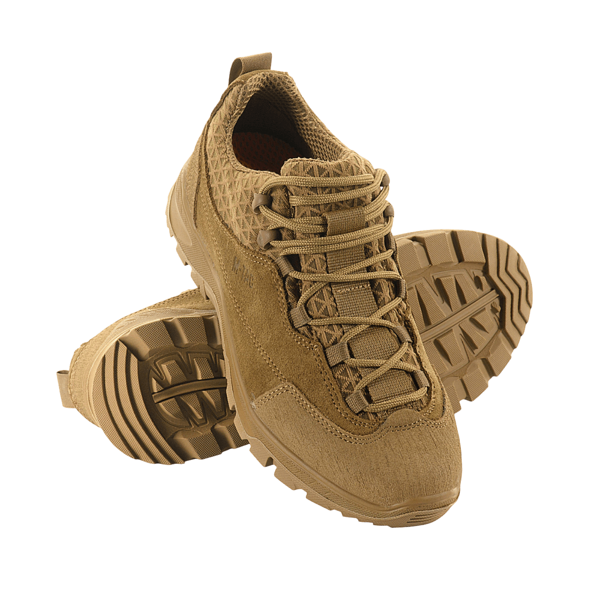 M-Tac Tactical Sneakers Patrol R Vent i sandfarve ideelle til outdoor-aktiviteter med ruskind og mesh for komfort og holdbarhed.
