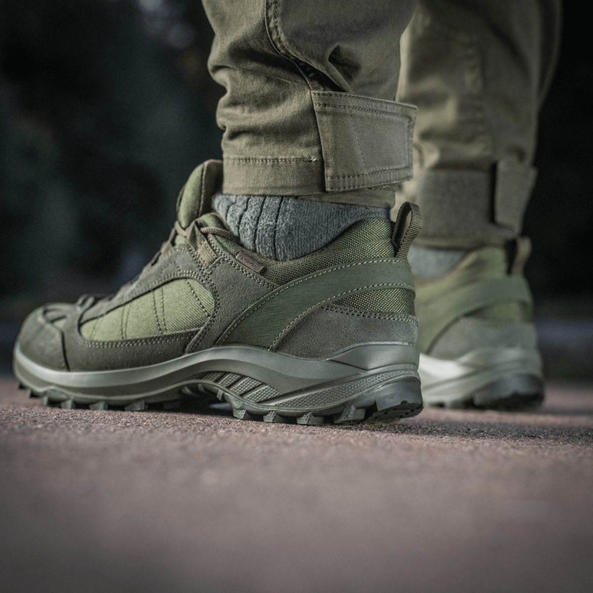 M-Tac Tactical Sneakers Demi-Season – Let og komfortabel, ideelle til trekking og outdoor-aktiviteter i naturlæder og Cordura.