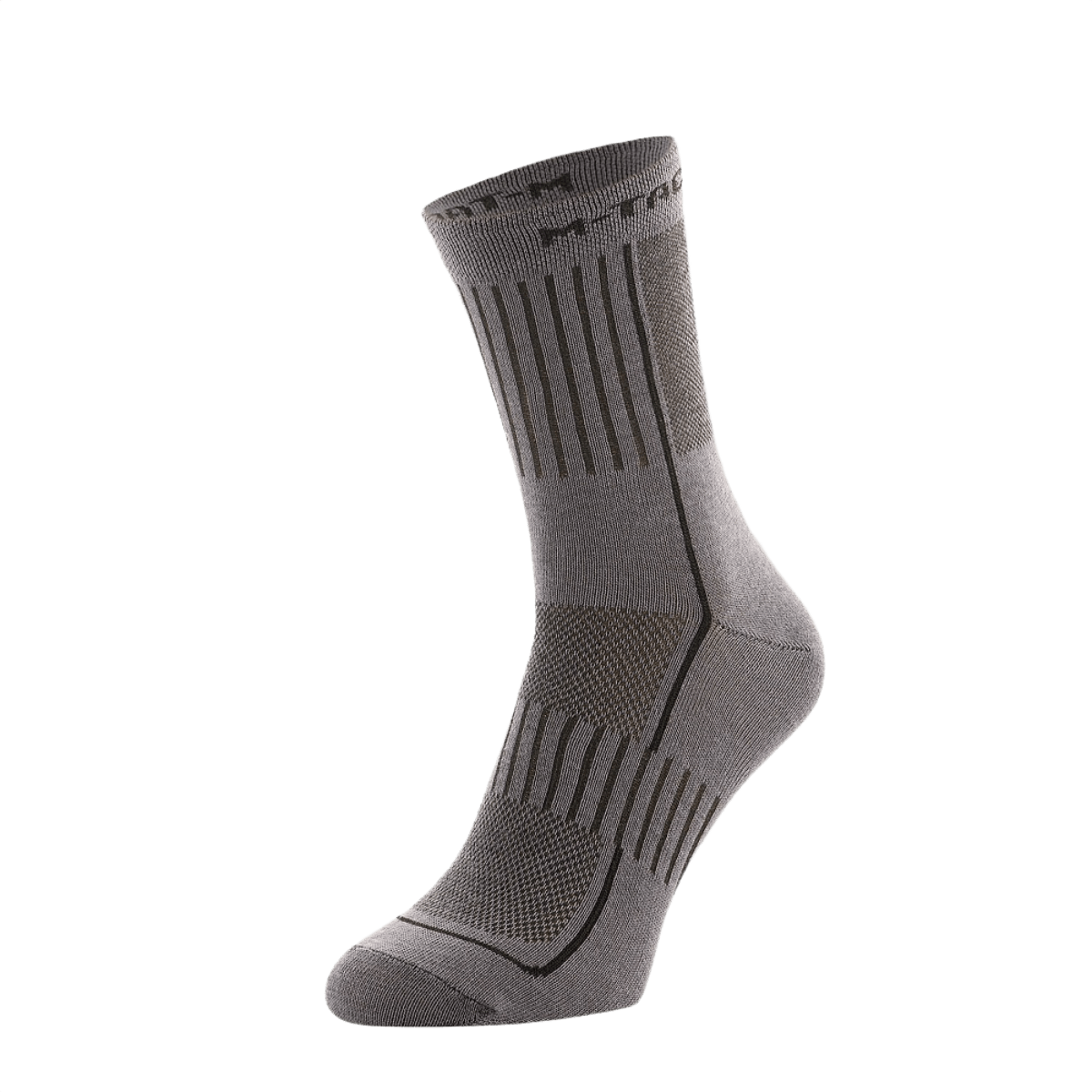 M-Tac Letvægtssokker Mk.3 med ergonomisk design, ideel til trekking og hverdagsbrug, lavet af åndbart og let materiale.