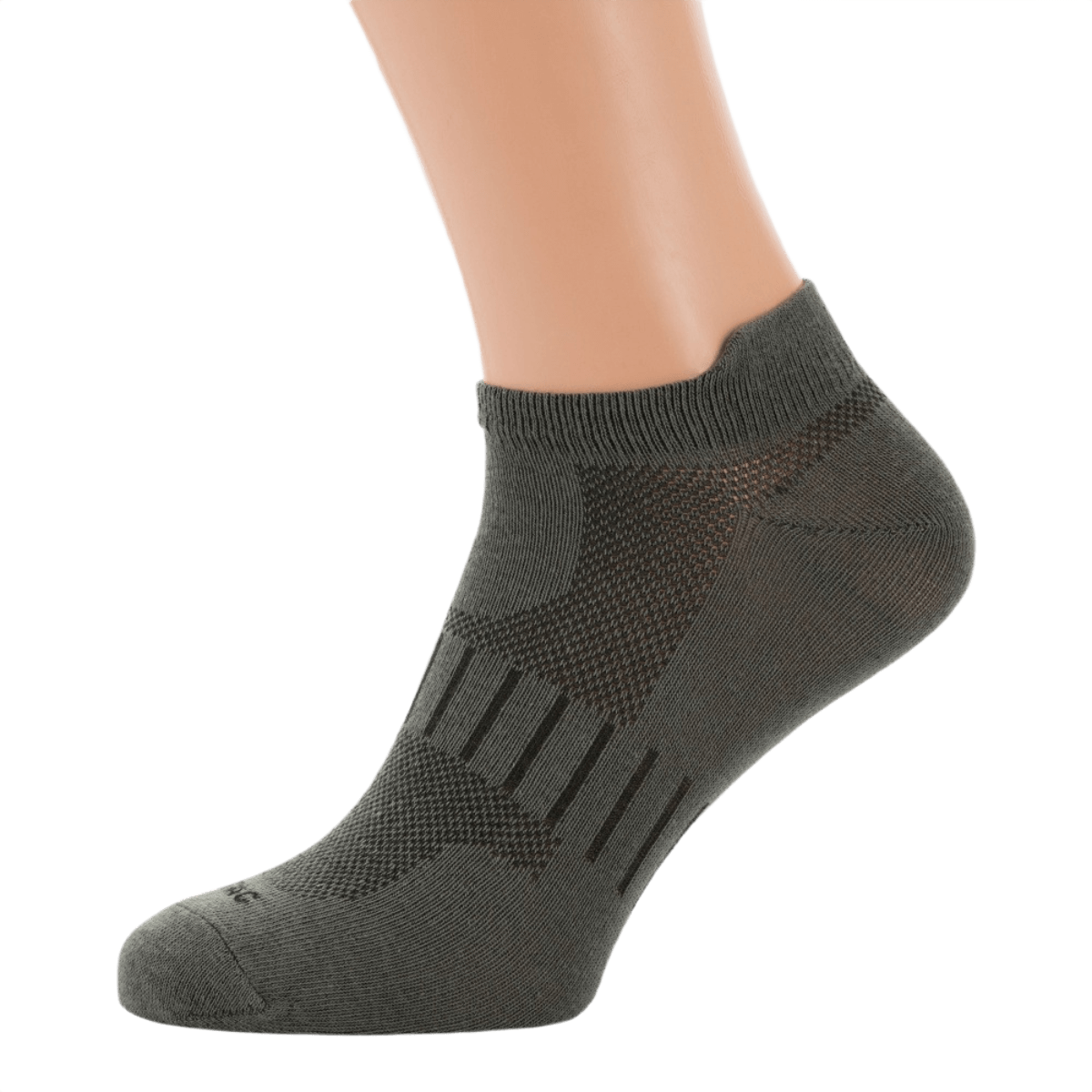 M-Tac Let Sportsokker på fod, velegnet til løb og udendørsaktiviteter med åndbart materiale og ergonomiske trykpunkter for komfort.