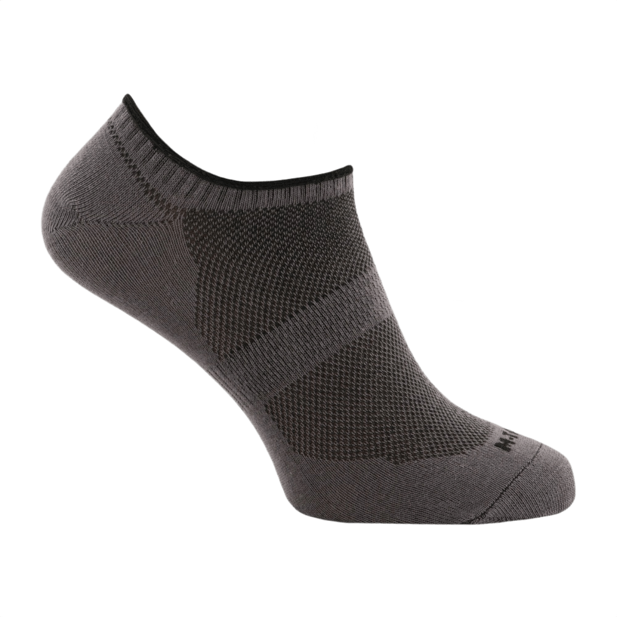 Grå M-Tac Let Sommersokker til løb, med åndbart materiale og ergonomisk design, korte og elastiske til optimal komfort i varmt vejr.