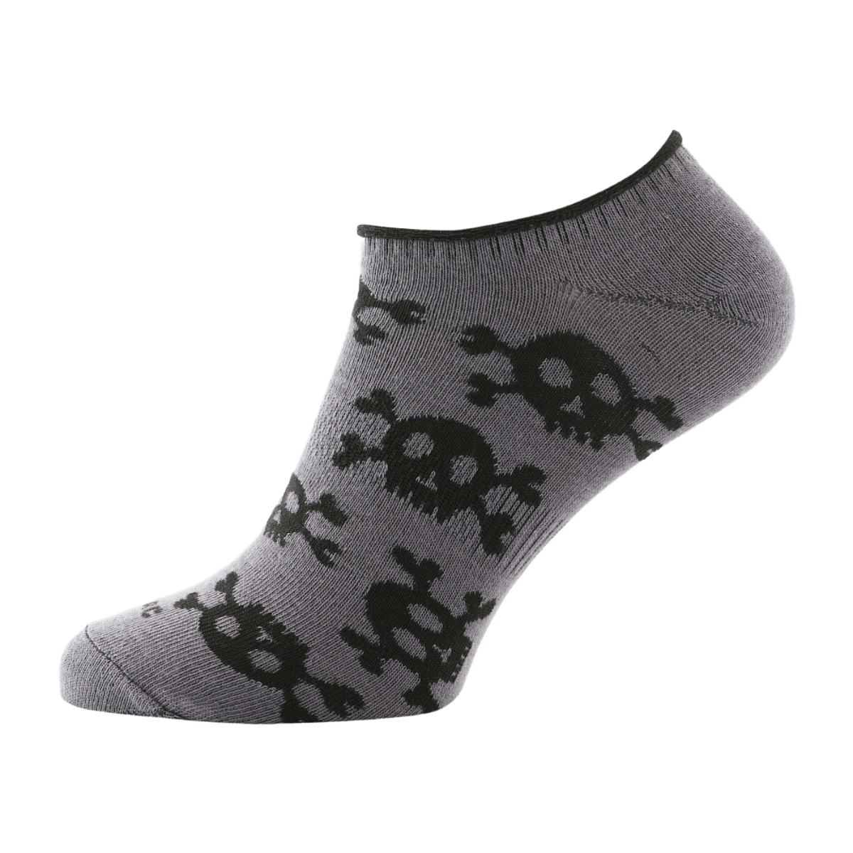 M-Tac Let Sommersokker Pirate Skull med ergonomisk pasform og åndbart design, perfekt til løb og udendørs aktiviteter i varmt vejr.