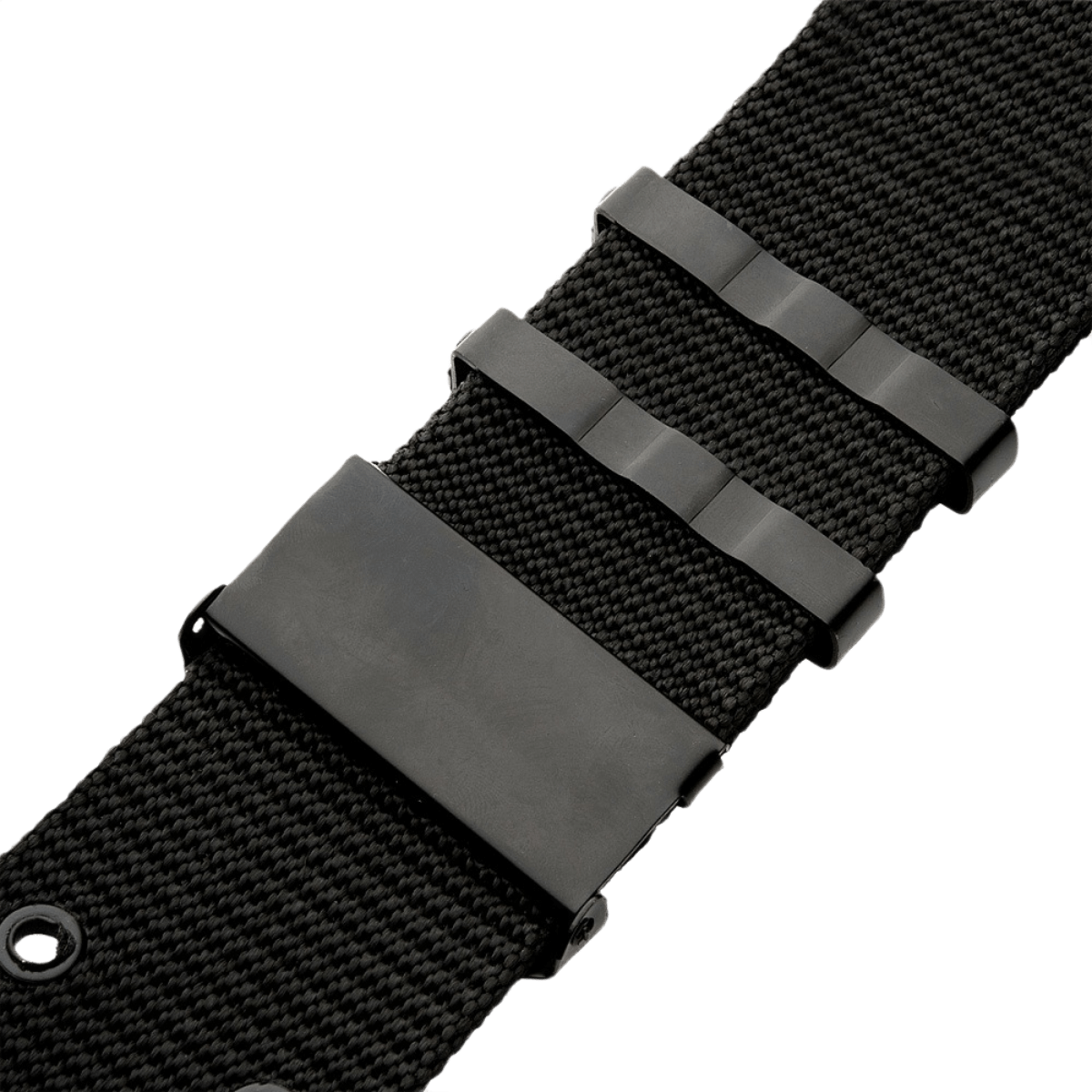 M-Tac Pistolbælte med plastikspænde, inspireret af BSS/A.L.I.C.E.-systemet, ideelt til taktisk brug eller hverdag. 5,5 cm bred polyester.