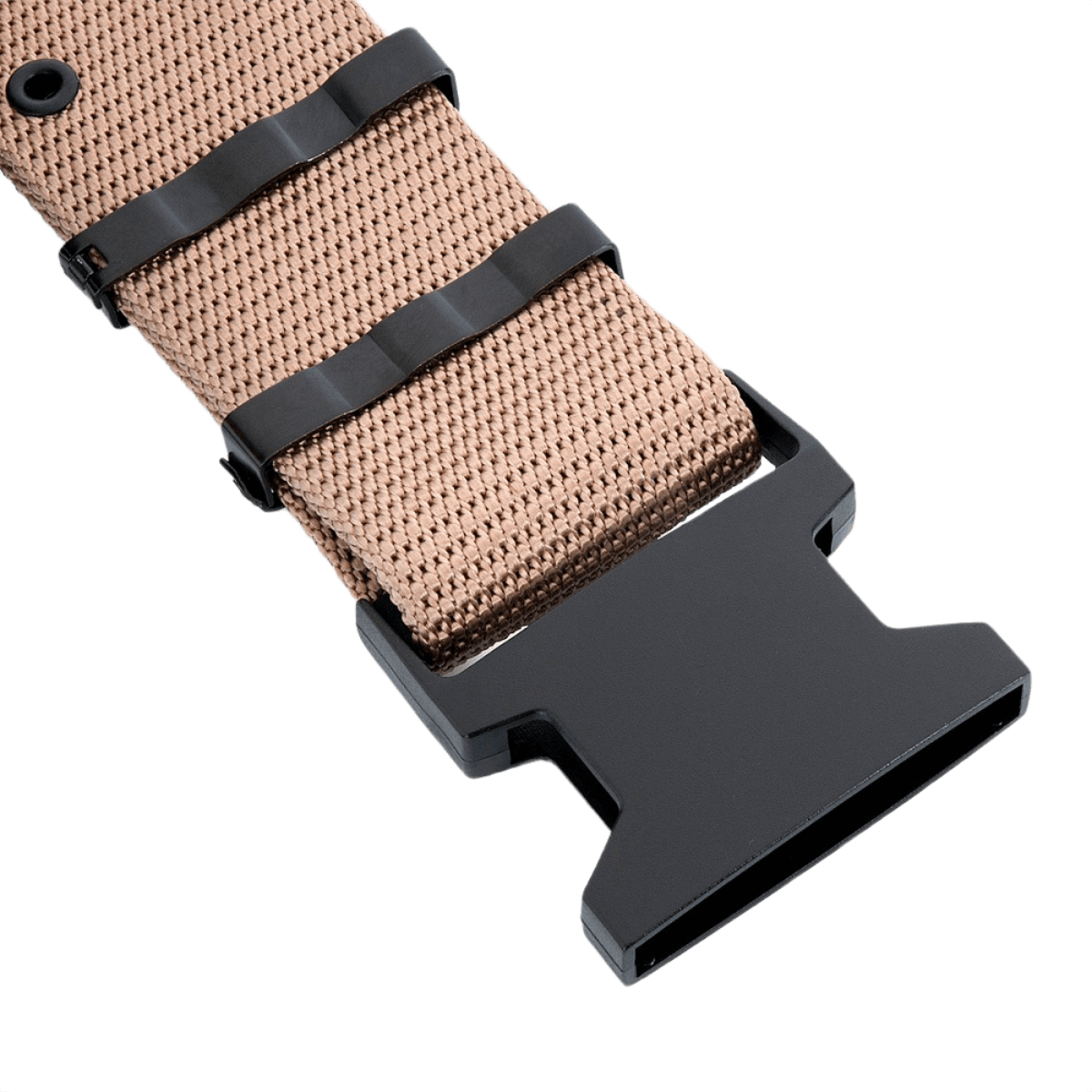 M-Tac Pistolbælte i nylon med plastikspænde, inspireret af BSS/A.L.I.C.E.-systemet, velegnet til taktisk brug, bredde 5,5 cm.