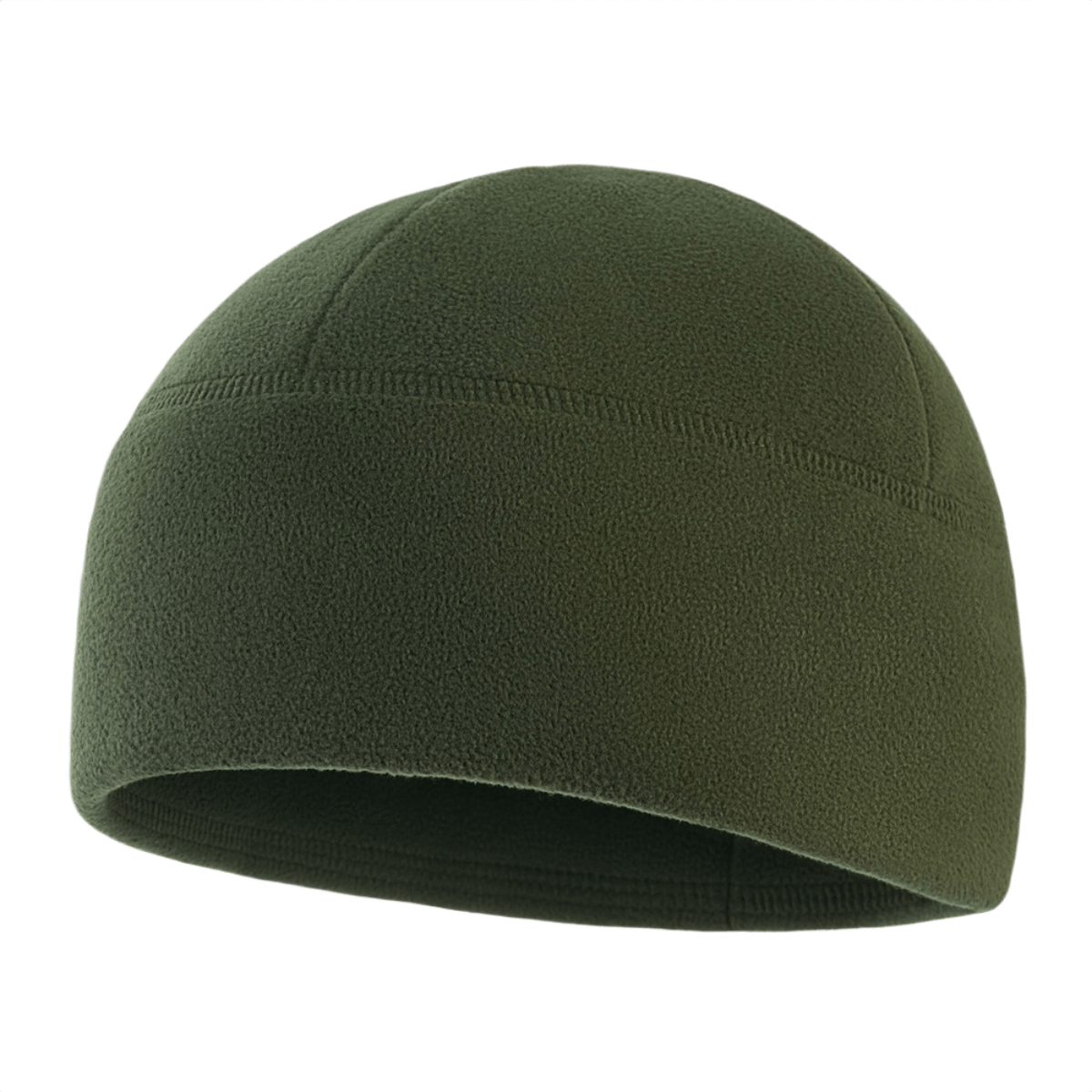 M-Tac Watch Cap Elite Fleece Beanie Hat Slimtex i olivenfarvet fleece, varm, let og perfekt til taktisk brug og vinteraktiviteter.