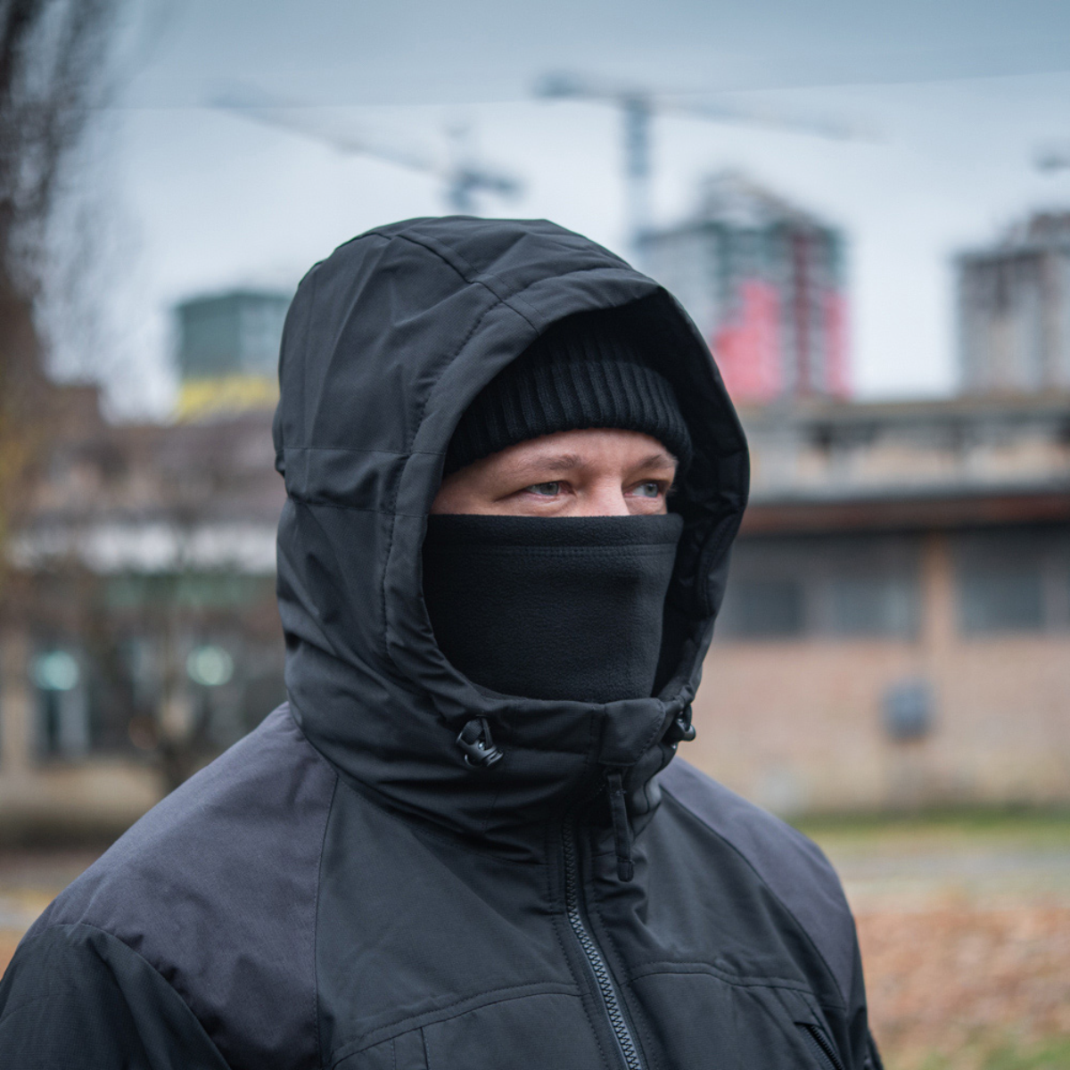 M-Tac Fleece Neck Gaiter med Snor