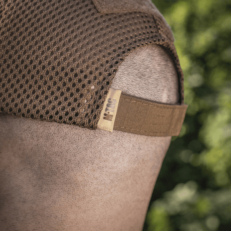 M-Tac Baseball Cap Ripstop Elite Flex med netpaneler og justerbar strop, fremstillet i åndbart ripstop-materiale, gallery position 1.