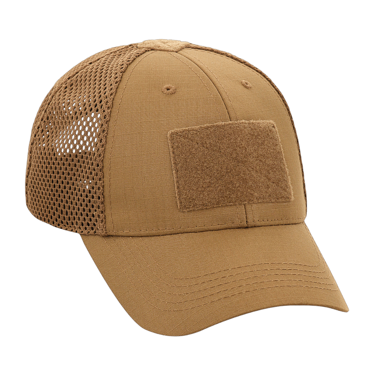 M-Tac Baseball Cap Ripstop Elite Flex med mesh bagpanel i beige