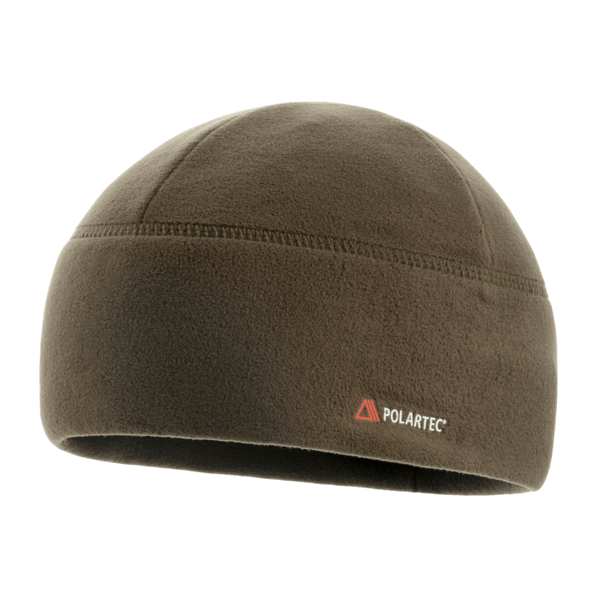 M-Tac Fleece Watch Cap Light Polartec vinterhue i brun polartec fleece materiale med lav profil og høj varmeisolering.