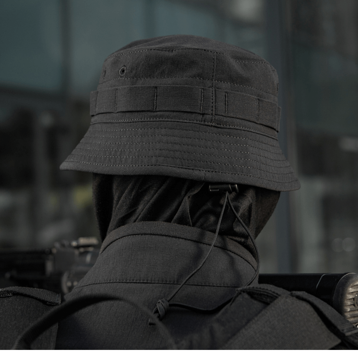 M-Tac Panamahat Gen. II Summer Flex i sort, let og åndbart materiale, velegnet til solbeskyttelse og hverdagsbrug om sommeren.