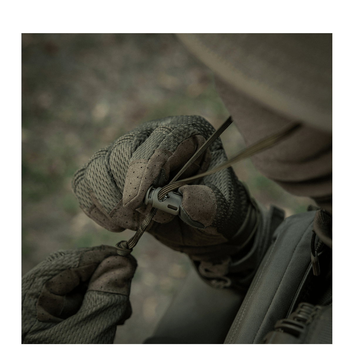 Detaljer af M-Tac Panamahat Gen. II Summer Flex med solide syninger og komfortabelt design til sommerbrug.