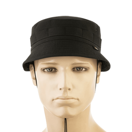 M-Tac Panamahat Gen. II Summer Flex i sort, let nylon/elastan, justerbar strop, egnet til sommerbrug, gallery position 1.