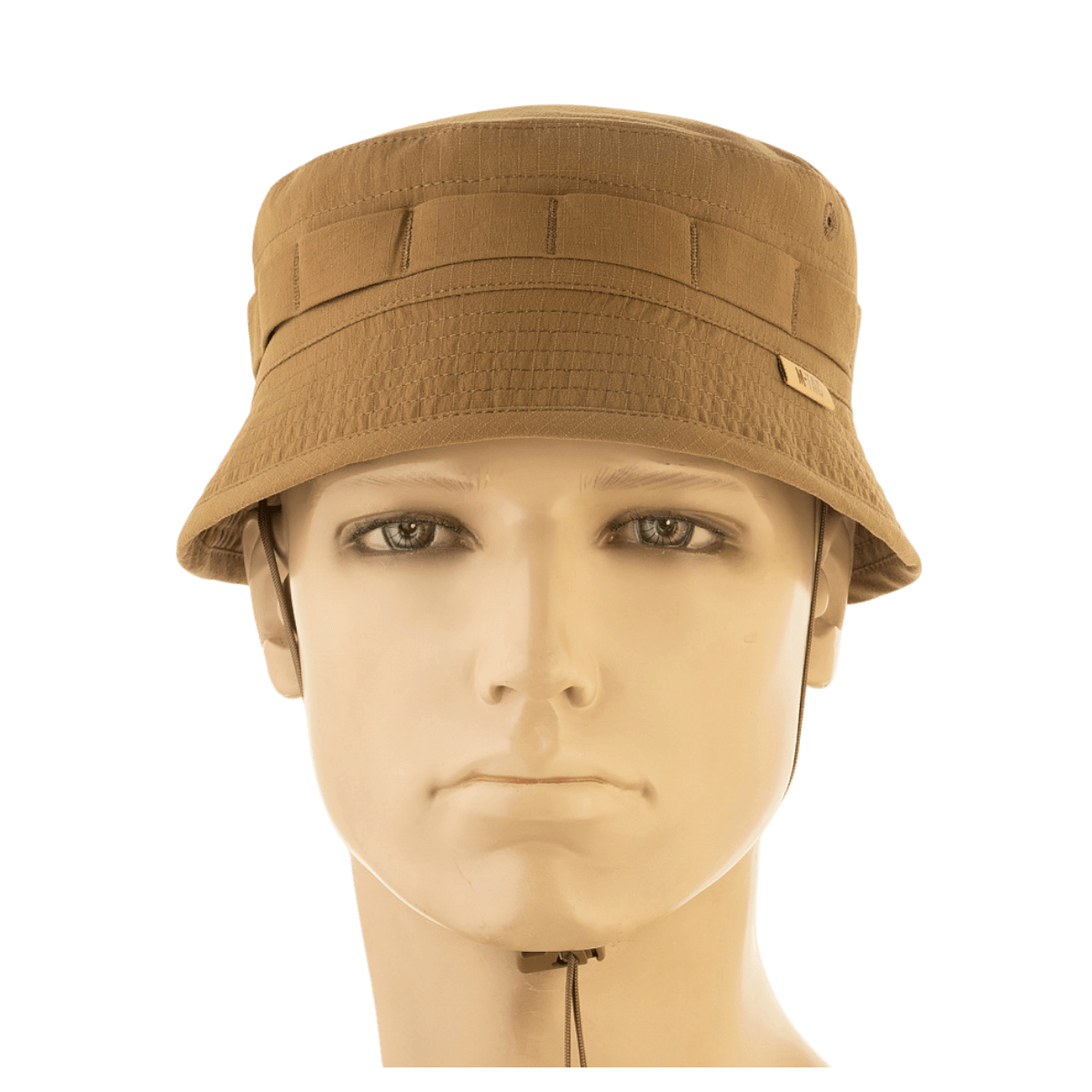 M-Tac Panamahat Gen. II Summer Flex på mannequin, letvægtsmateriale, solbeskyttelse klasse 6, kort semi-rigid skygge