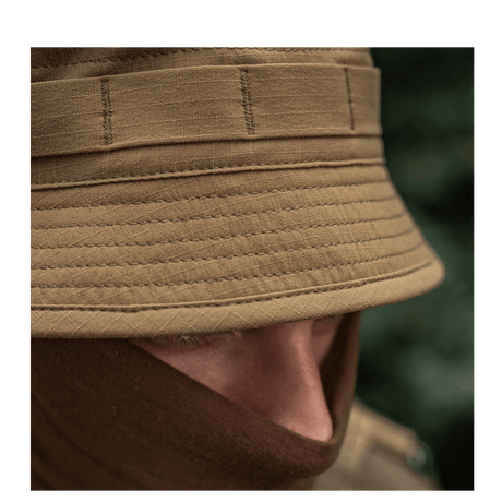 M-Tac Panamahat Gen. II Summer Flex i camel nylon/elastan med ripstopstruktur, lav vægt og NIJ-certificering, gallery position 1.