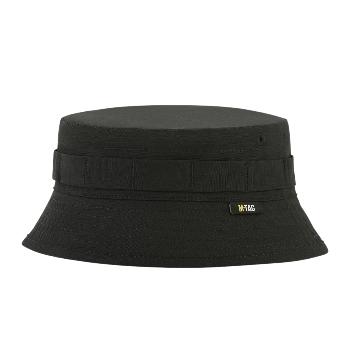 M-Tac Panamahat Gen. II Flex Rip-Stop i sort rip-stop stof, perfekt til hverdagen. Komfortabel og slidstærk hat til varme vejrforhold.