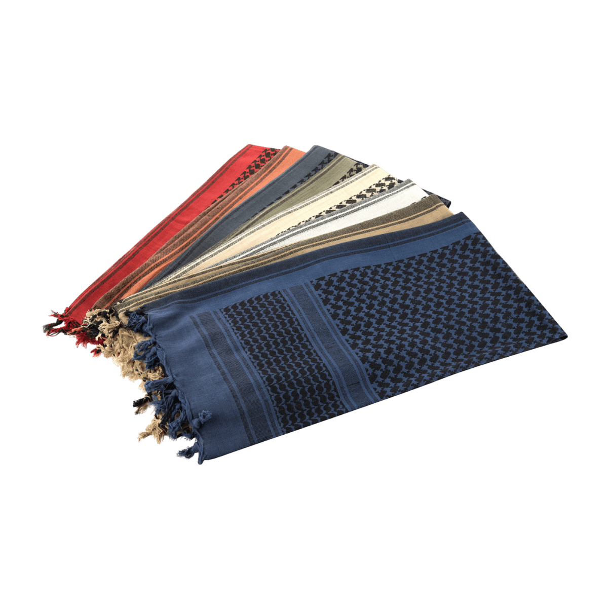 M-Tac Shemagh Tørklæde i forskellige farver, alsidigt og beskyttende tørklæde til sol, sand og vind, perfekt til udendørsaktiviteter.