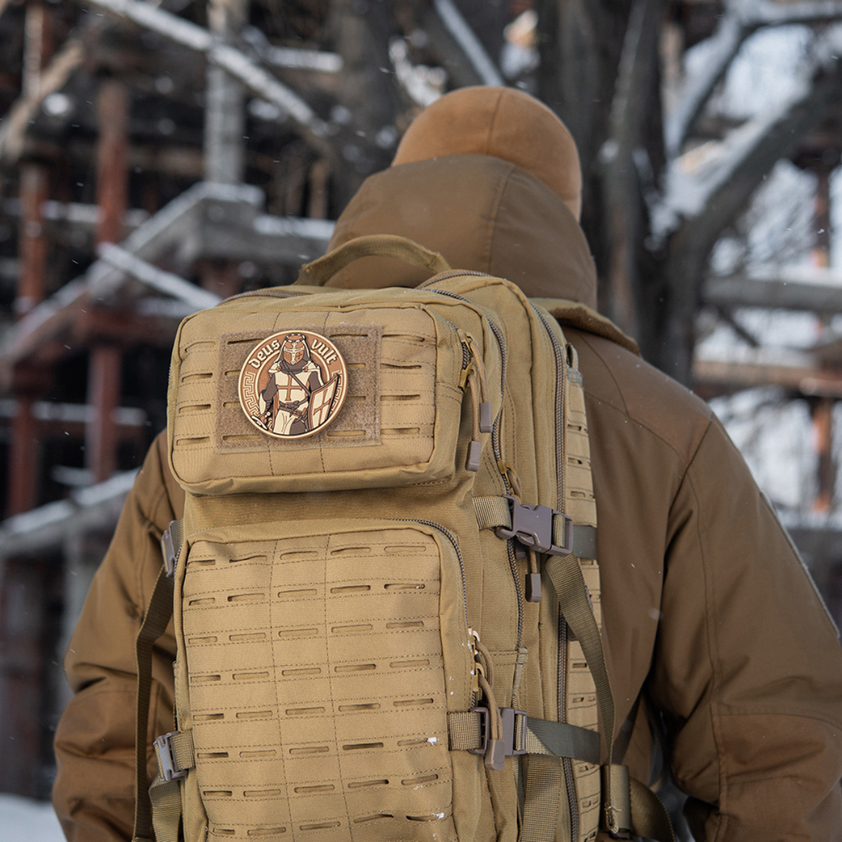 M-Tac Deus Vult 3D PVC Patch