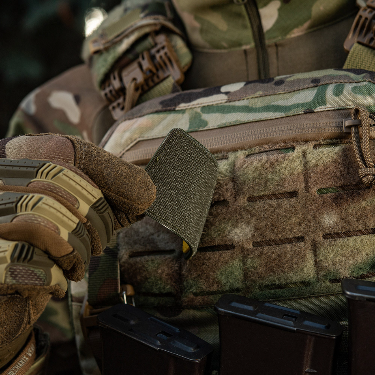 M-Tac Patch Ukraine Flag med Våbenskjold