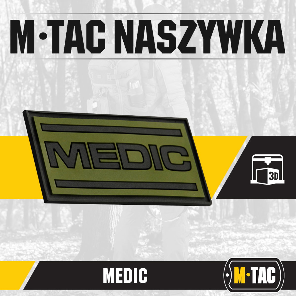 M-Tac Patch Medic PVC 3D