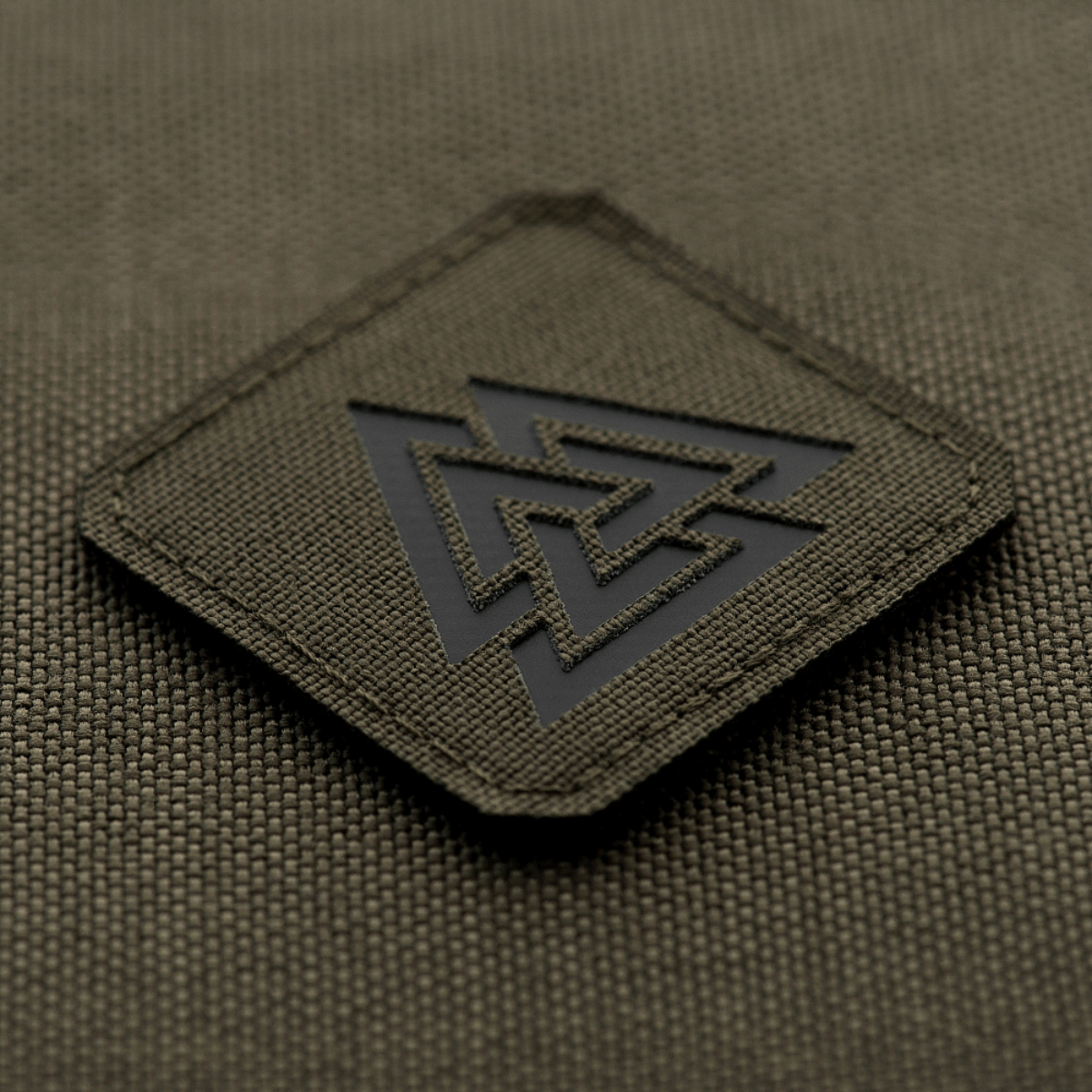 M-Tac Patch Valknut Laser Cut Odin symbol på mørk baggrund
