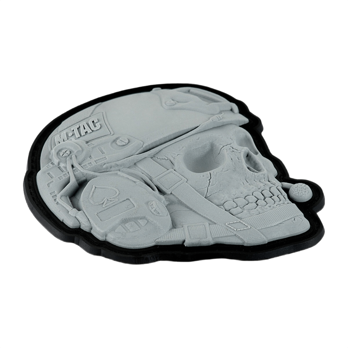 M-Tac Patch Operator 3D PVC i realistisk design med Velcro fastgørelse, perfekt som morale patch til tøj eller taske, størrelse 6x7 cm.