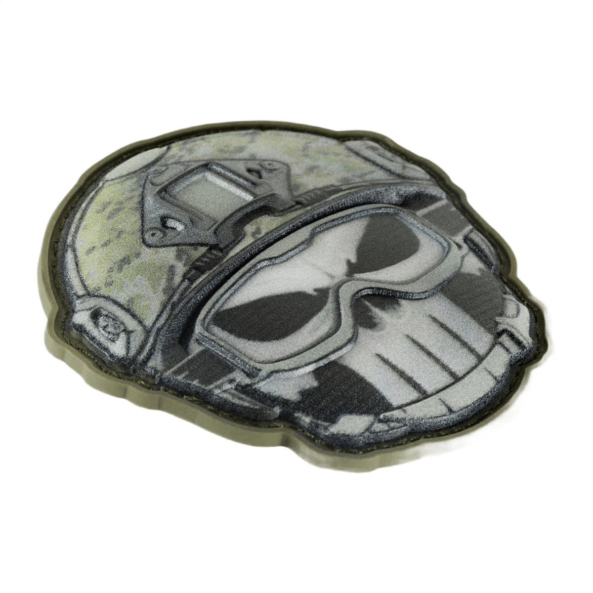 M-Tac Patch Emoji #1 PVC med 3D-effekt, sjov og taktisk morale patch til tøj eller udstyr. Perfekt til at udtrykke følelser. Størrelse: 6.5 cm