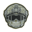 M-Tac Patch Emoji #15, sjov taktisk PVC morale patch med 3D-effekt, velcro fastgørelse, perfekt til tøj og udstyr. Størrelse: 6.5 x 6.5 cm.