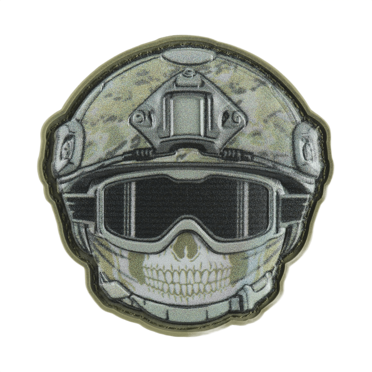 M-Tac Patch Emoji #15, sjov taktisk PVC morale patch med 3D-effekt, velcro fastgørelse, perfekt til tøj og udstyr. Størrelse: 6.5 x 6.5 cm.