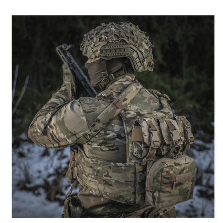 M-Tac Universal Våbenrem i multicam nylon med justerbar længde og robust karabinhage til taktisk brug, galleri position 1