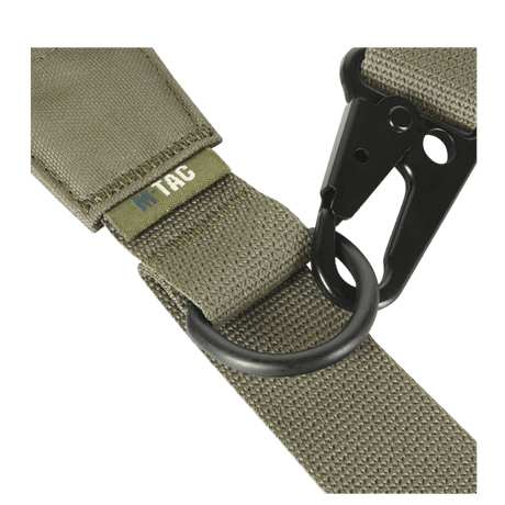 M-Tac Universal Våbenrem i robust nylon med metalring og karabinhage, designet til komfort og effektiv våbenhåndtering, galleri position 1.