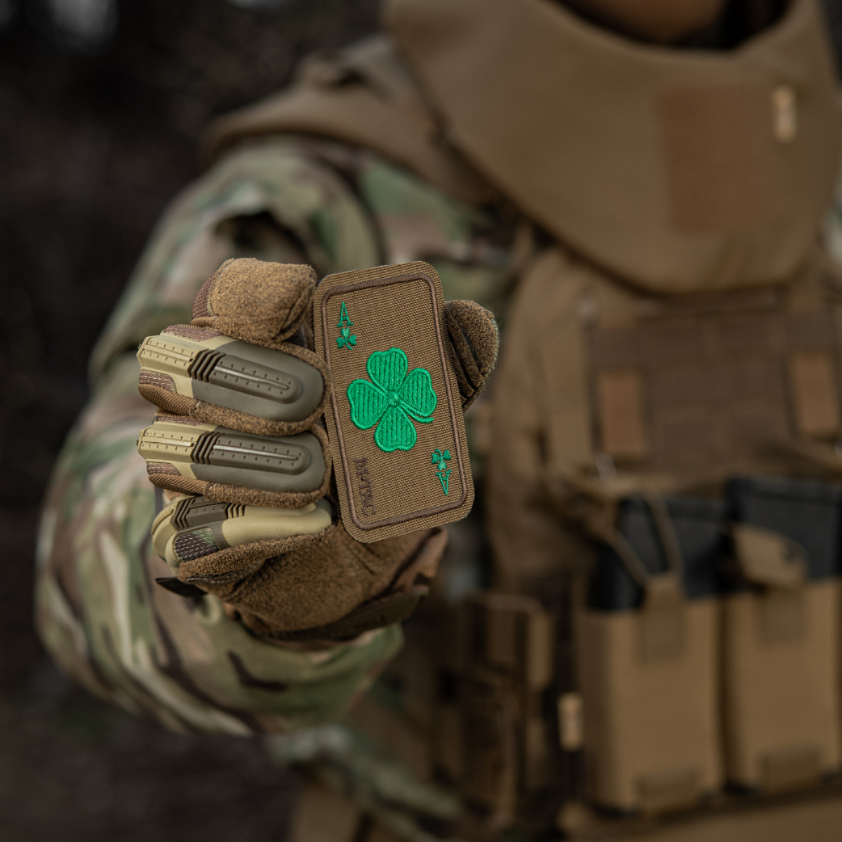 M-Tac Patch Lucky Card (Broderi)