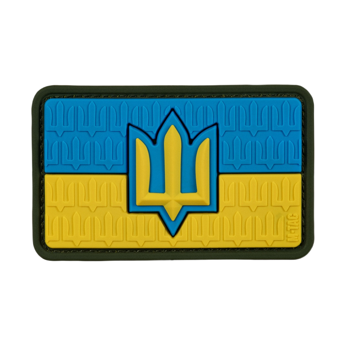 M-Tac patch Ukraine Flag med ZSU Trident PVC