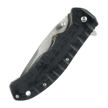 M-Tac Outdoor & Militær foldekniv - Type 4 med G10-håndtag og krom rustfrit stålblad, letvægtsdesign til taktisk brug