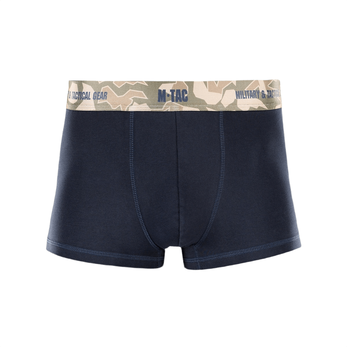 M-Tac Herre Boxer 93/7 i navy med bred elastik og komfortabel anatomisk pasform. Perfekt til aktiv livsstil, 93% bomuld, 7% elastan.