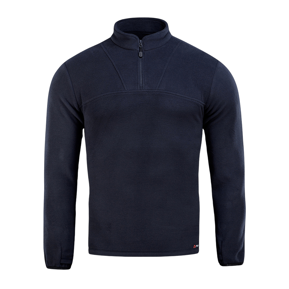 M-Tac Delta Polartec Fleecejakke i sort, fremstillet af slidstærkt Polartec® Micro Series-fleece, ideel til kolde dage.