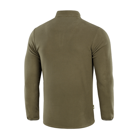 M-Tac Delta Polartec Fleecejakke set bagfra i olivengrøn, fremhæver den stilrene og funktionelle design