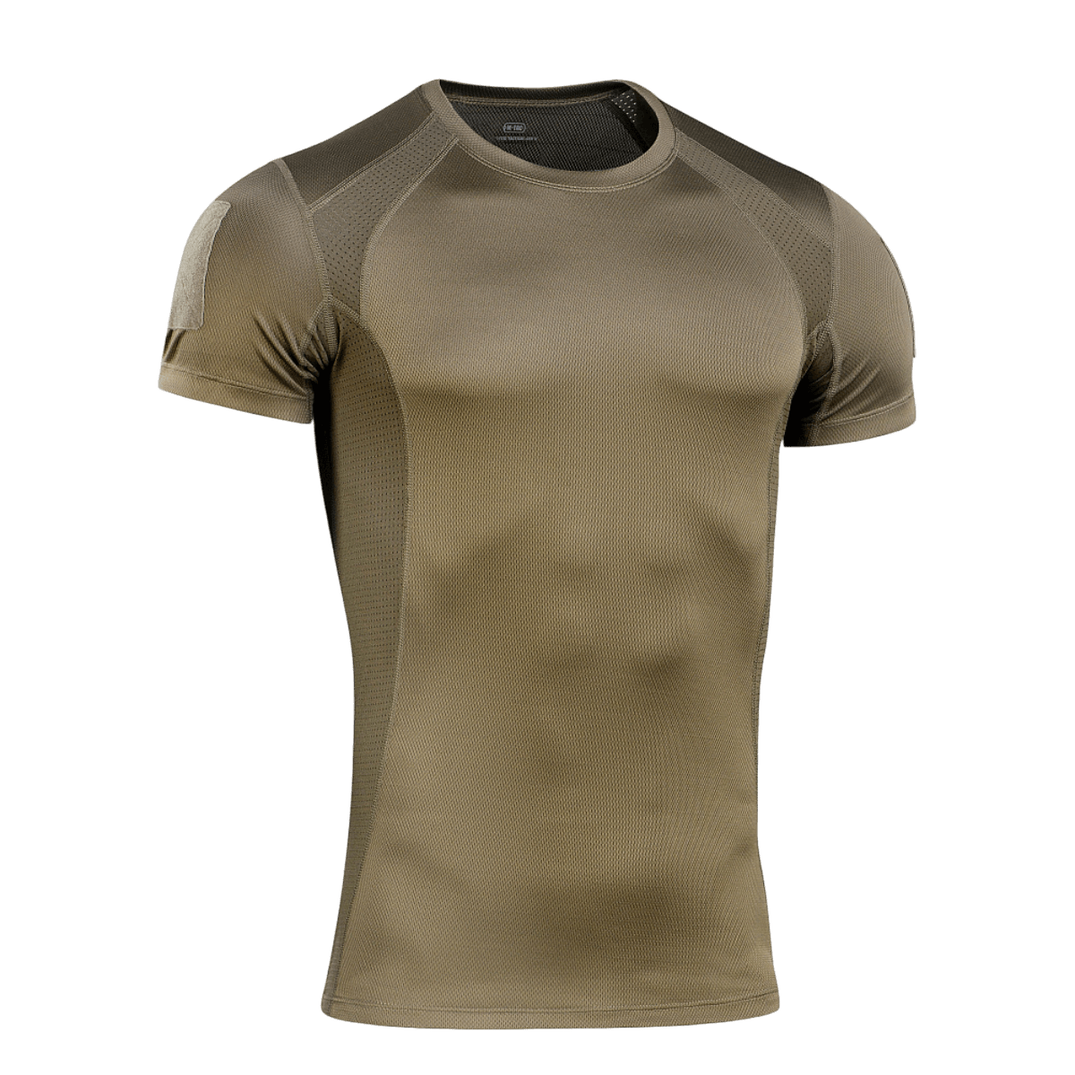 M-Tac Athletic Tactical Gen.II T-shirt i brun, åndbar og svedtransporterende, ideel til træning, løb og en aktiv livsstil.